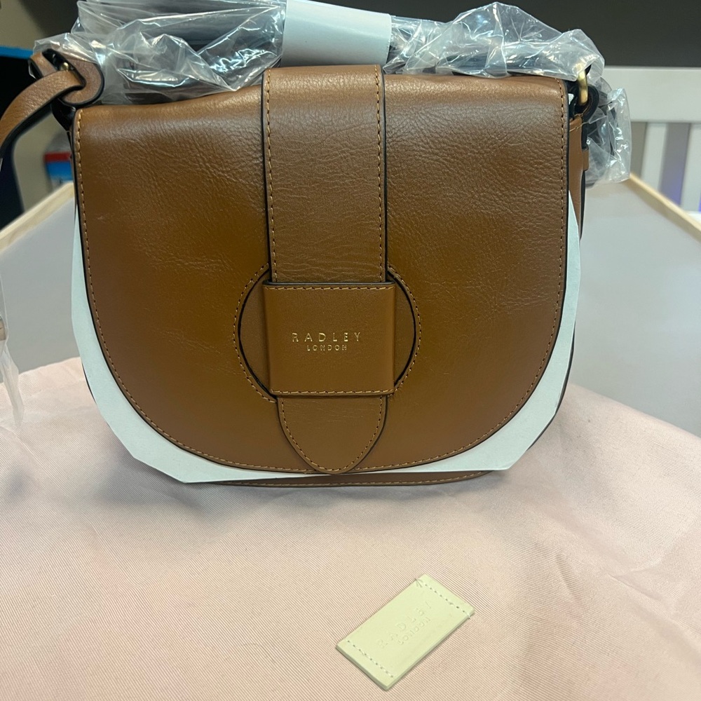 Radley London Brown Camel Crossbody Bag
